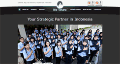 Desktop Screenshot of biotakara.com