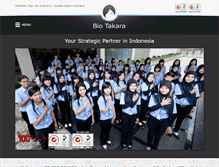 Tablet Screenshot of biotakara.com